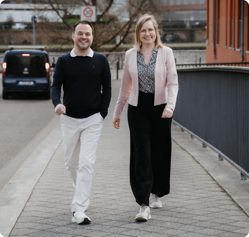 Geschäftsführung Sebastian und Sabine Merk